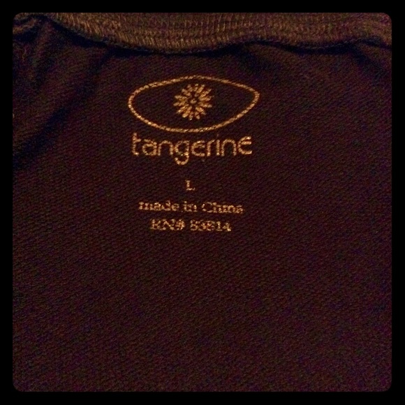 🍊TANGERINE🍊STRETCH PANTS EUC ☀️ - Picture 3 of 6